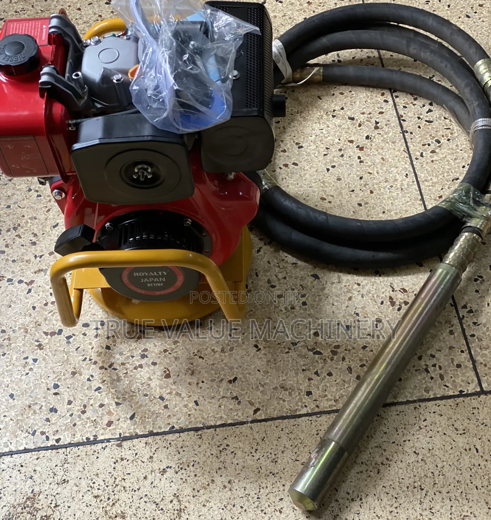 Vibrator Engine With Poker Diesel