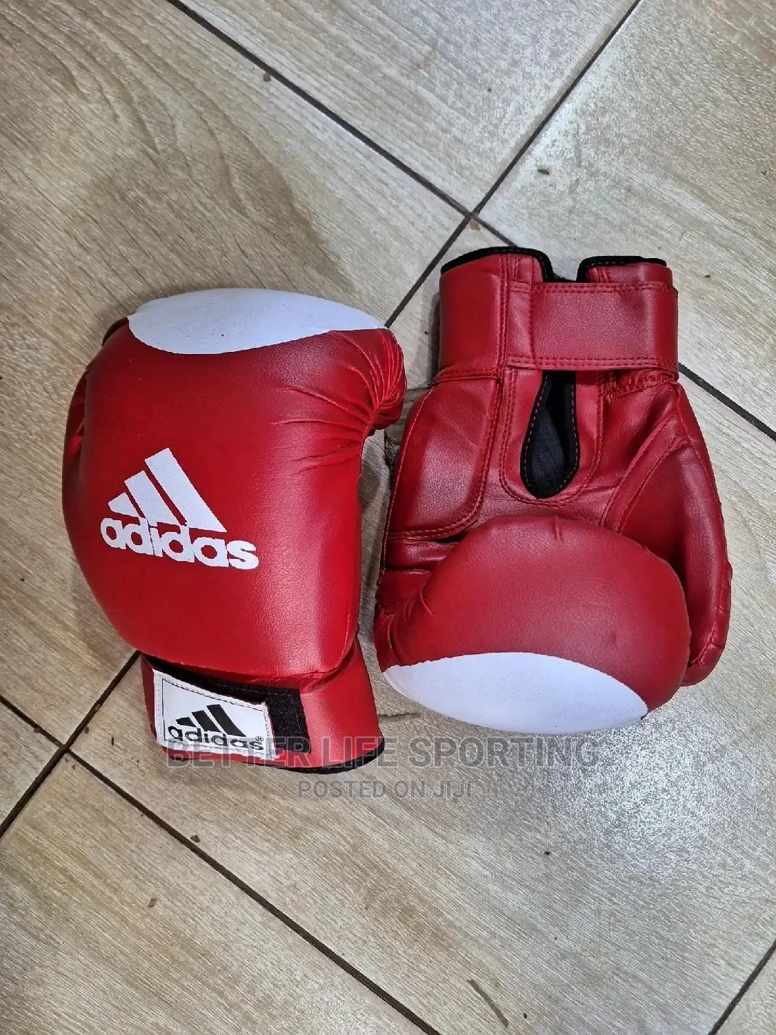 Boxing Gloves Adidas Red