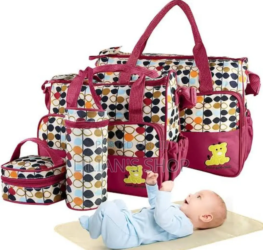 Complete 5pcs Mummy Diaper Bag