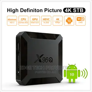 Tv Box Android 10 X96Q 2GB 16GB Smart TV Box Set Up Box