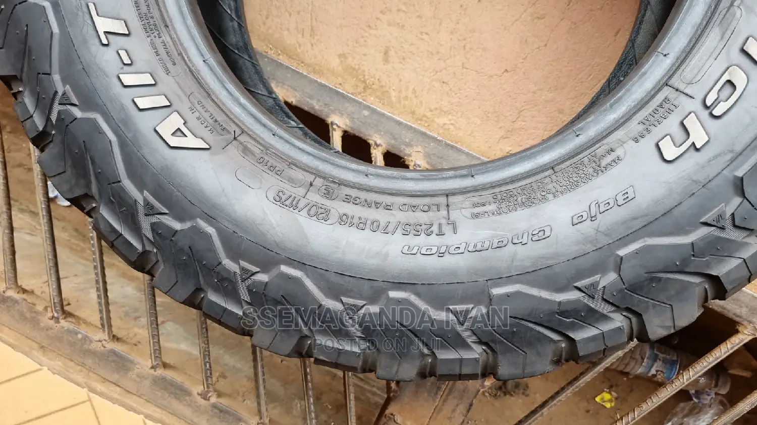 255/70r16 Bf Goodrich Foreign Used