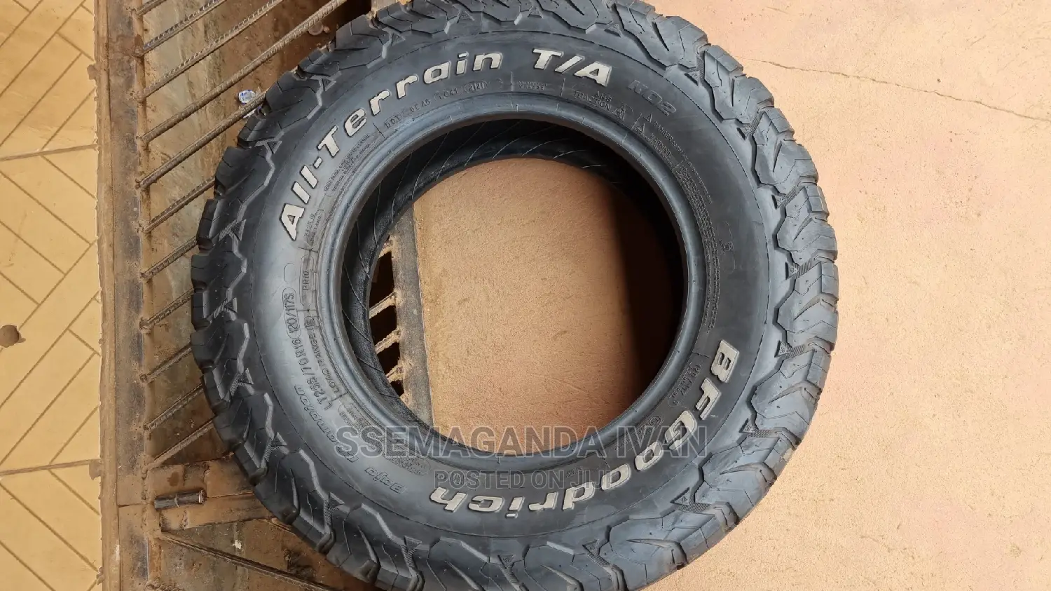 255/70r16 Bf Goodrich Foreign Used