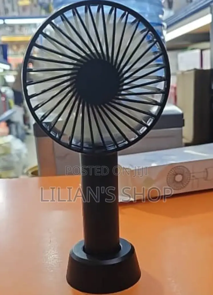 Handheld Rechargeable Table Fan