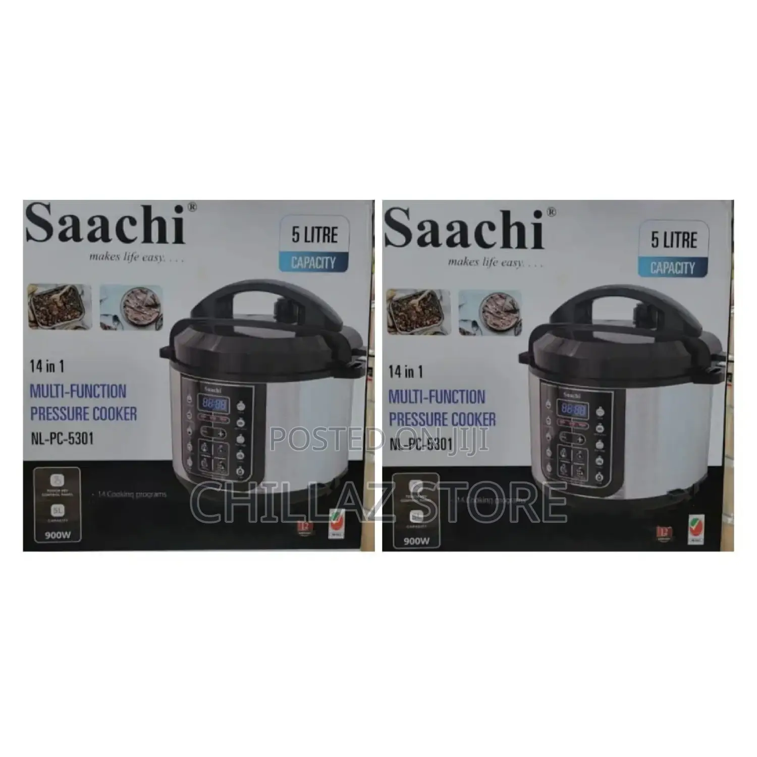 14 In1 Saachi Multifunctional Pressure Cooker.