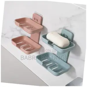 Double Layer Wall Mounted Soap Dish Holder