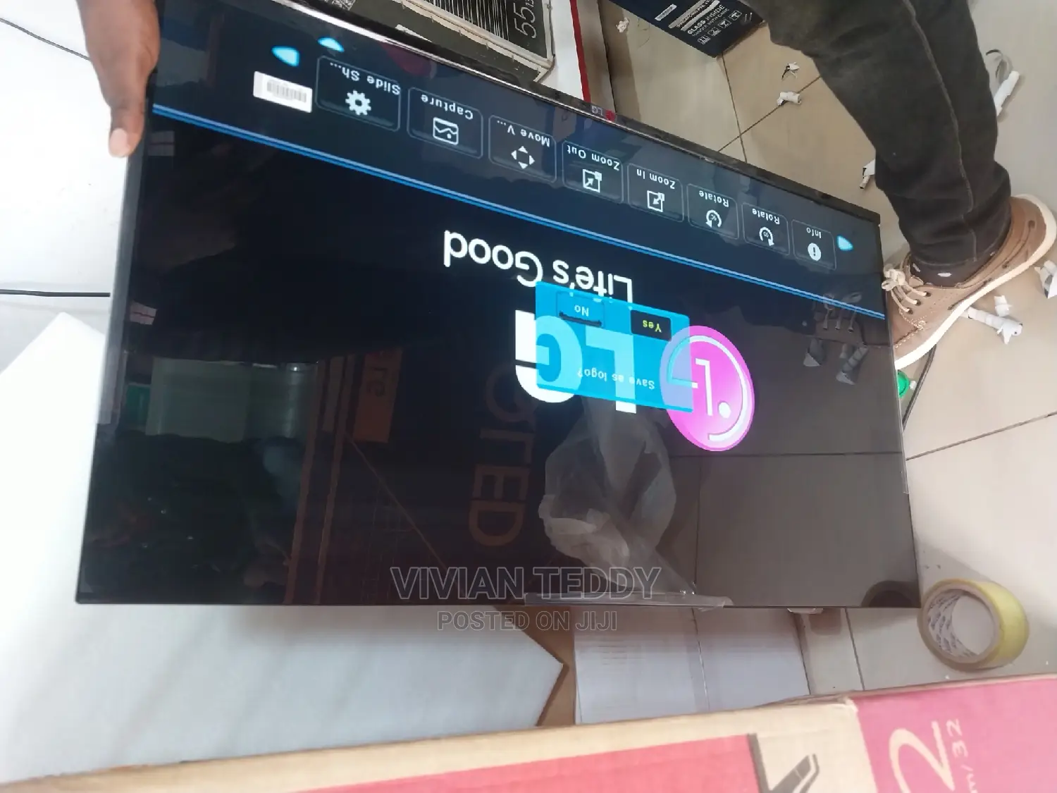 Superslim TV Flat Screen 43"
