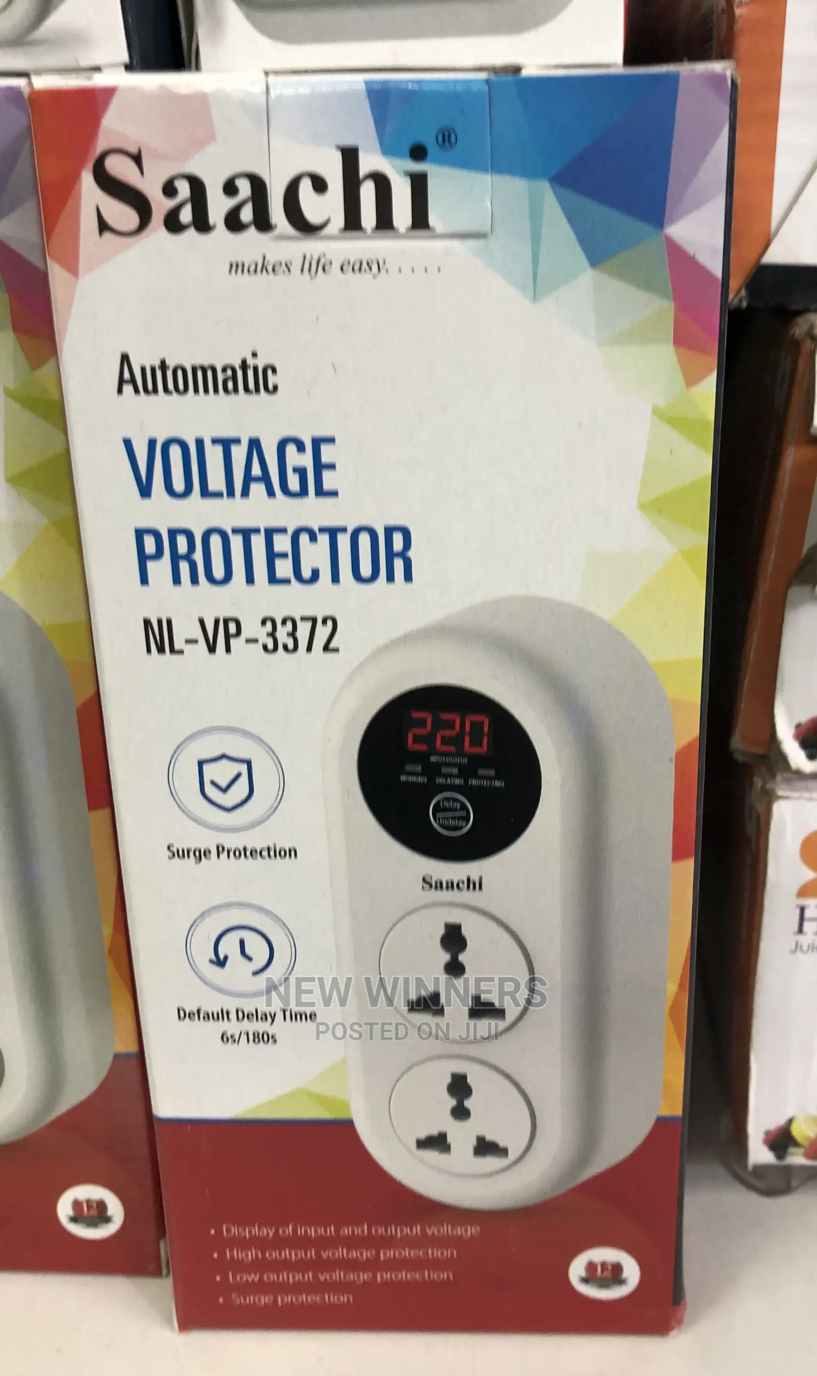 Saachi Automatic Voltage Regulator Double Port