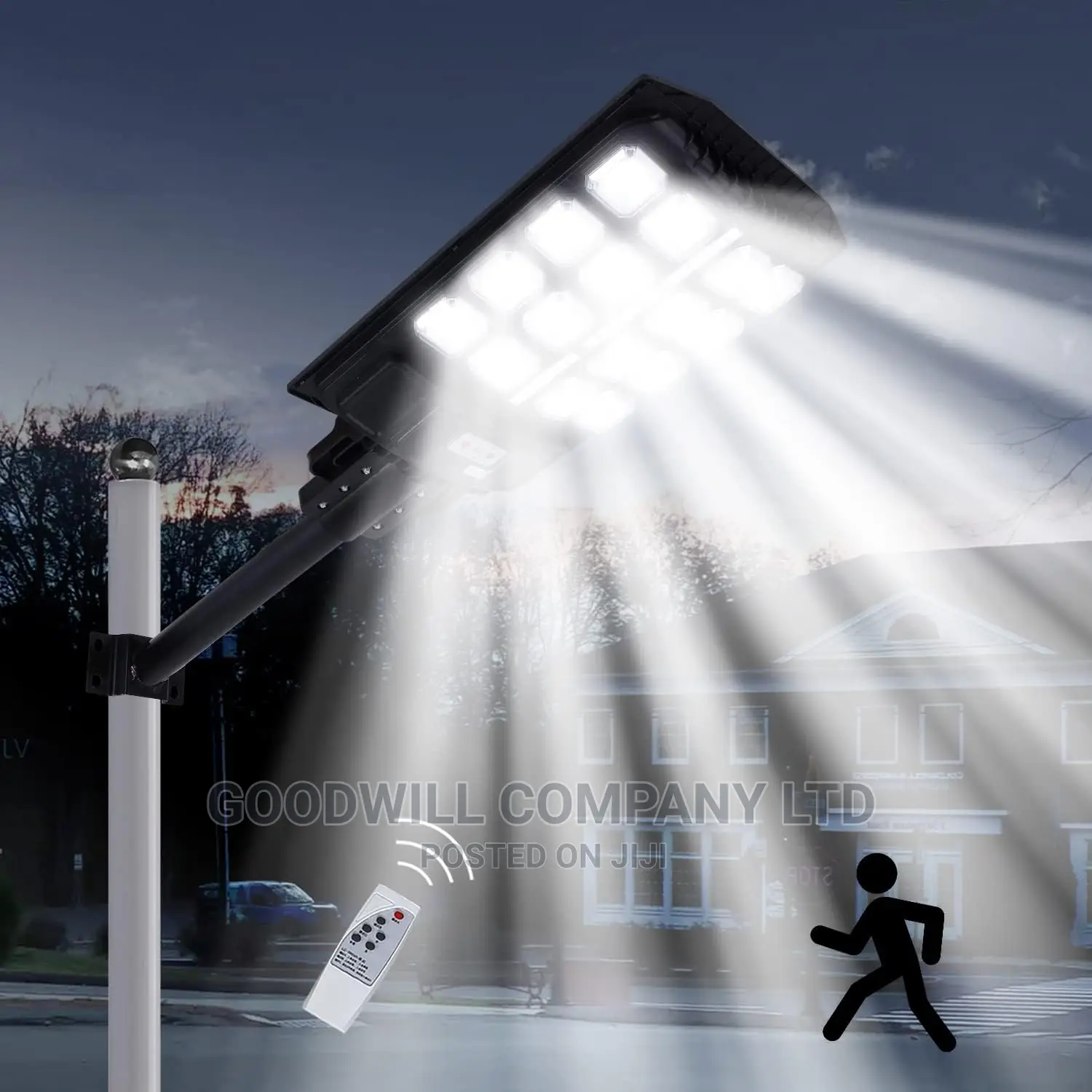 900w Solar Street Light Real Light