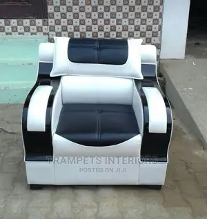 Sofa / Single Black and White Sofa Heavy Duty Cushion