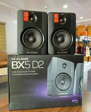 Excellent Sound Quality Paired BX5 Maudio D2 Studio Monitors