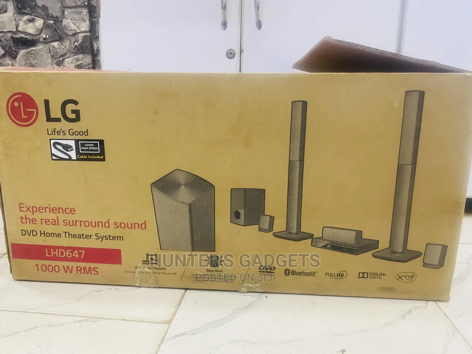 Lg Bluetooth Hometheater 5.1 Channel 1000watts With Fm Radio