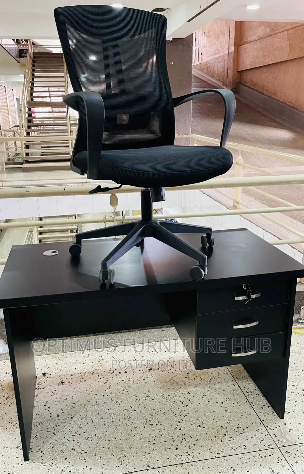 Office Desk and Office Chair