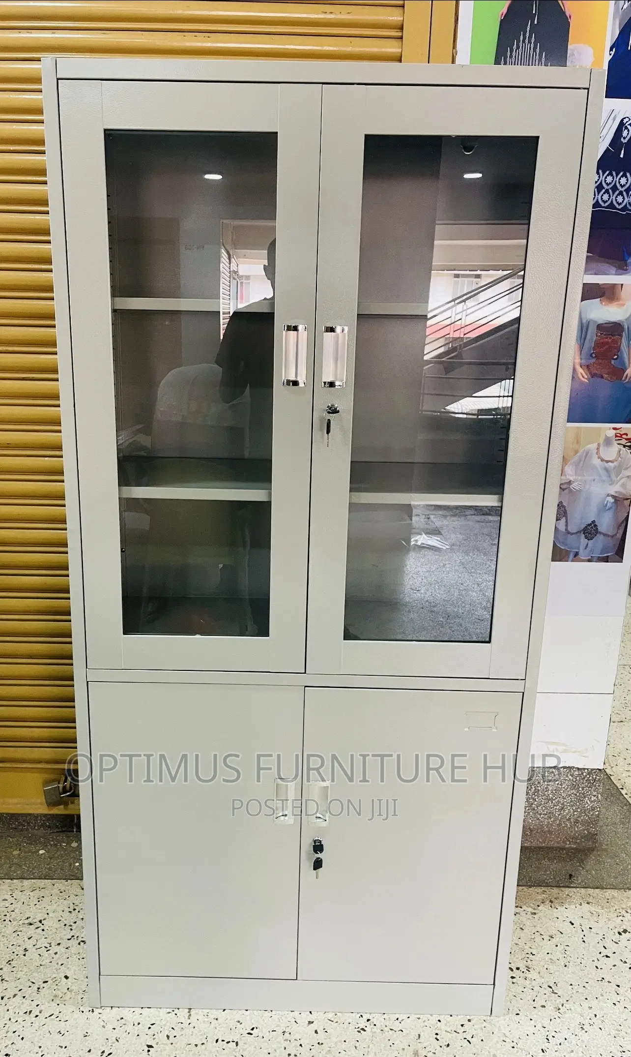 File Cabinet (Half Glass)