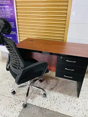 Desk and Chair (Headrest)