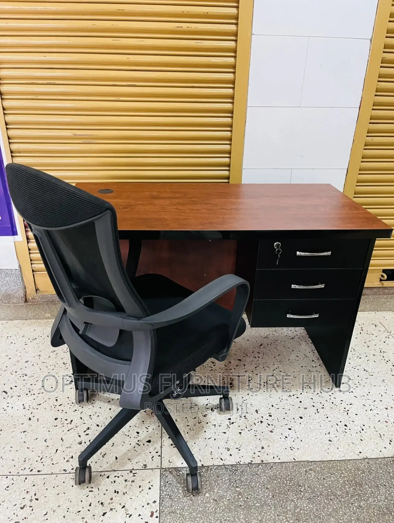 Office Desk (120cm) and Chair