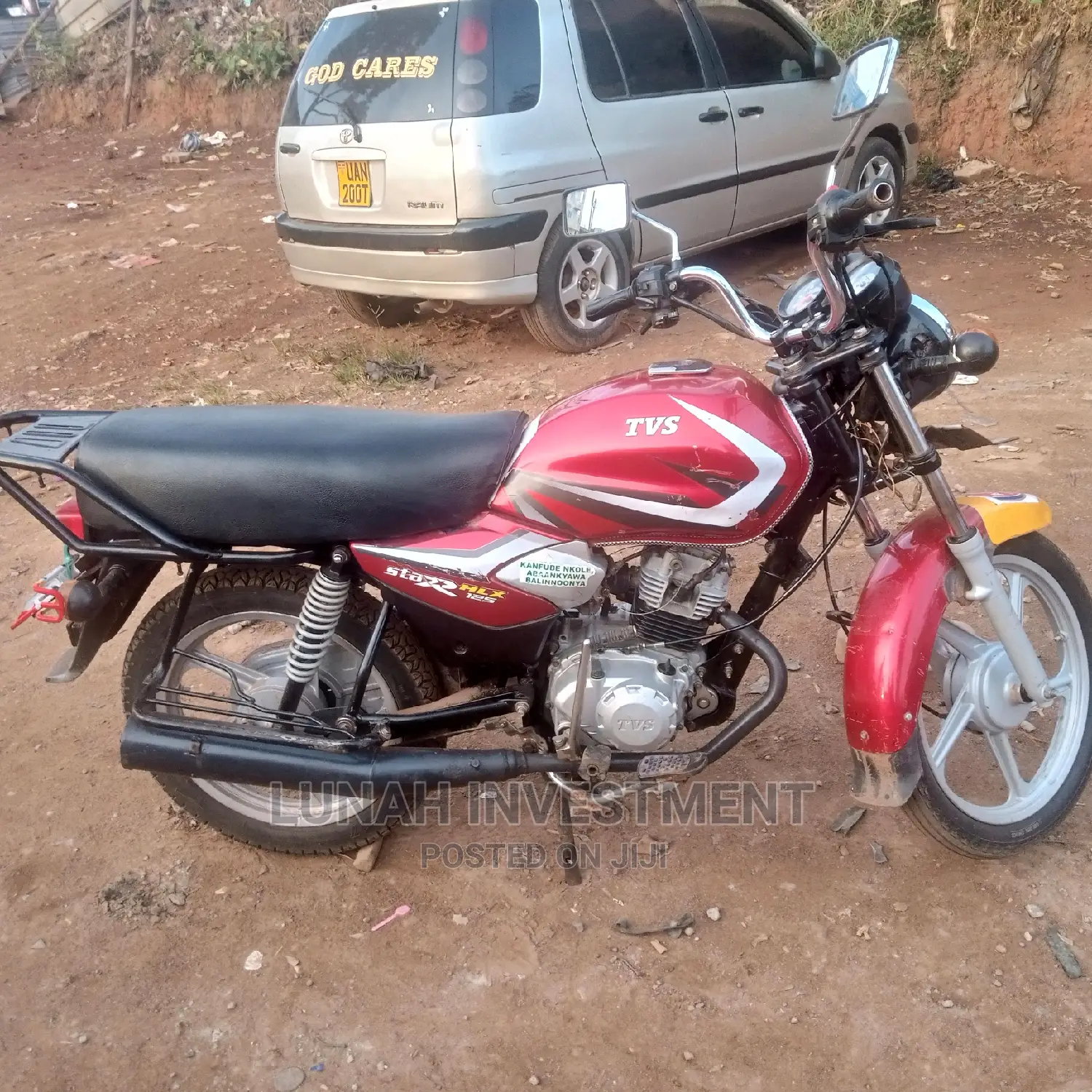 TVS HLX 125 2022 Red