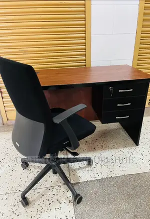 Office Desk and Chair.