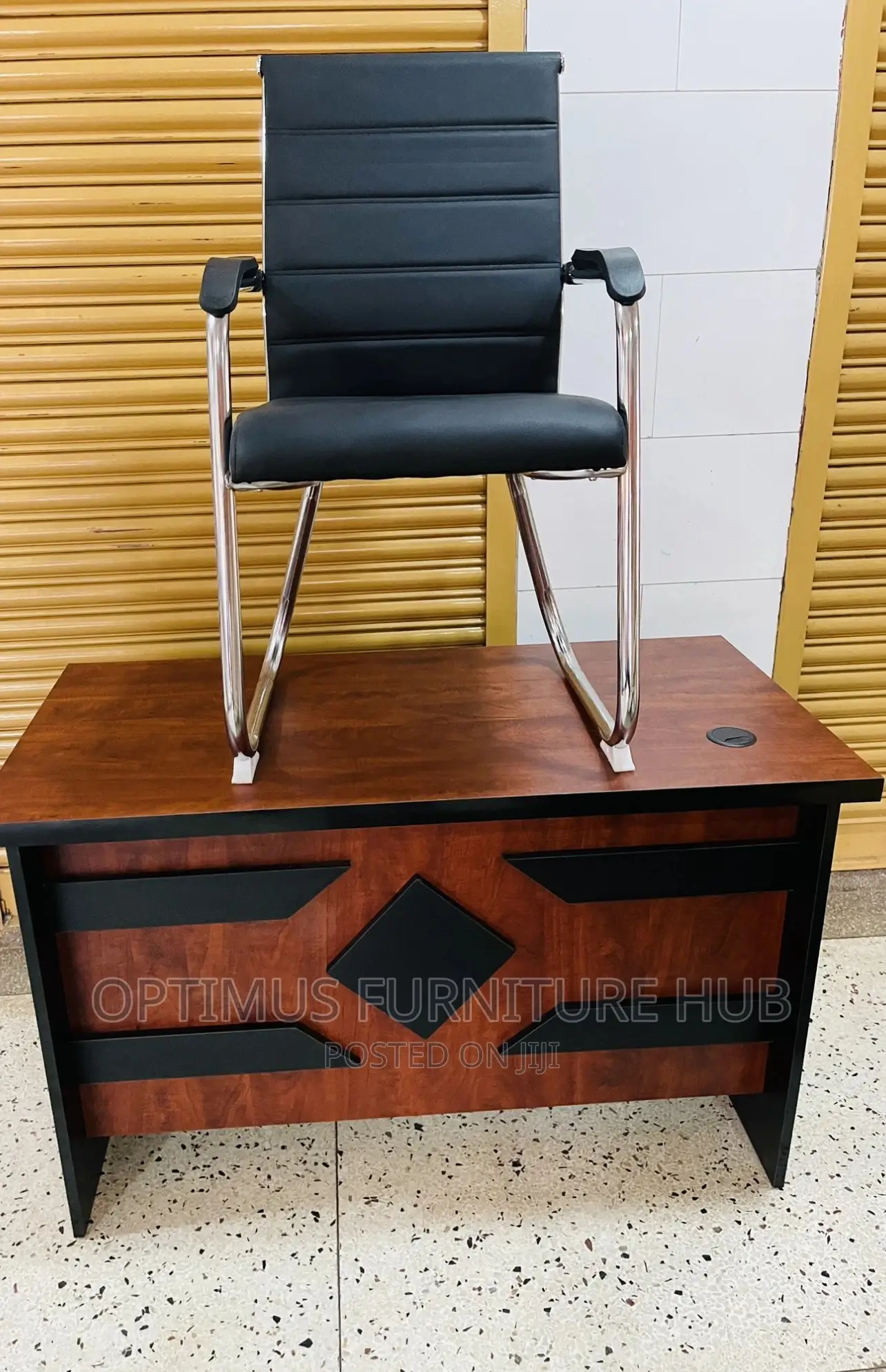 Office Desk and Office Chair