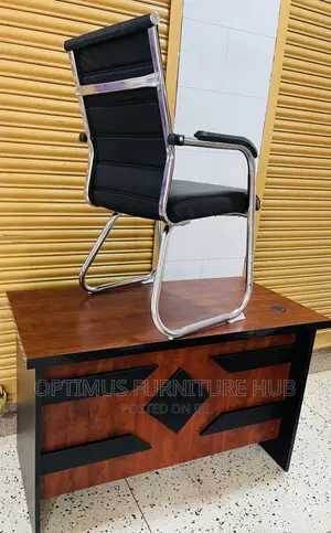 Office Desk and Visitor Chair