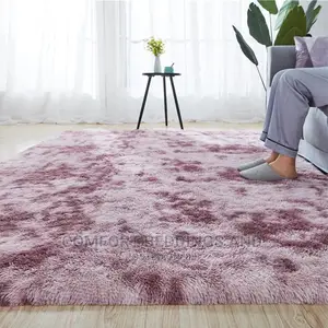 Fluffy Carpet Maroon