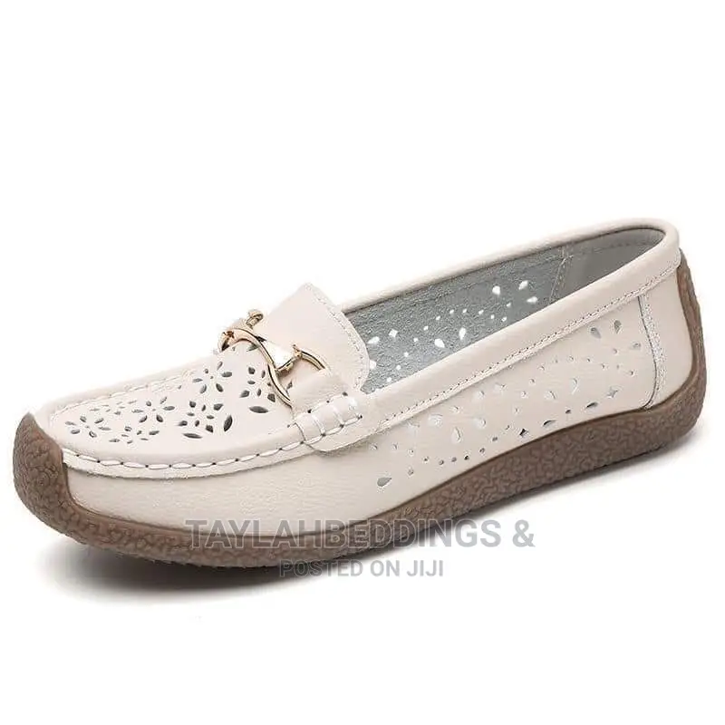 Women Loafers Chic Comfortable PU Leather Breathable Flats