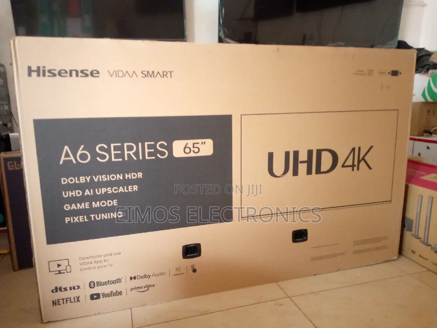 Hisense 65 Inches Smart Uhd Tv's