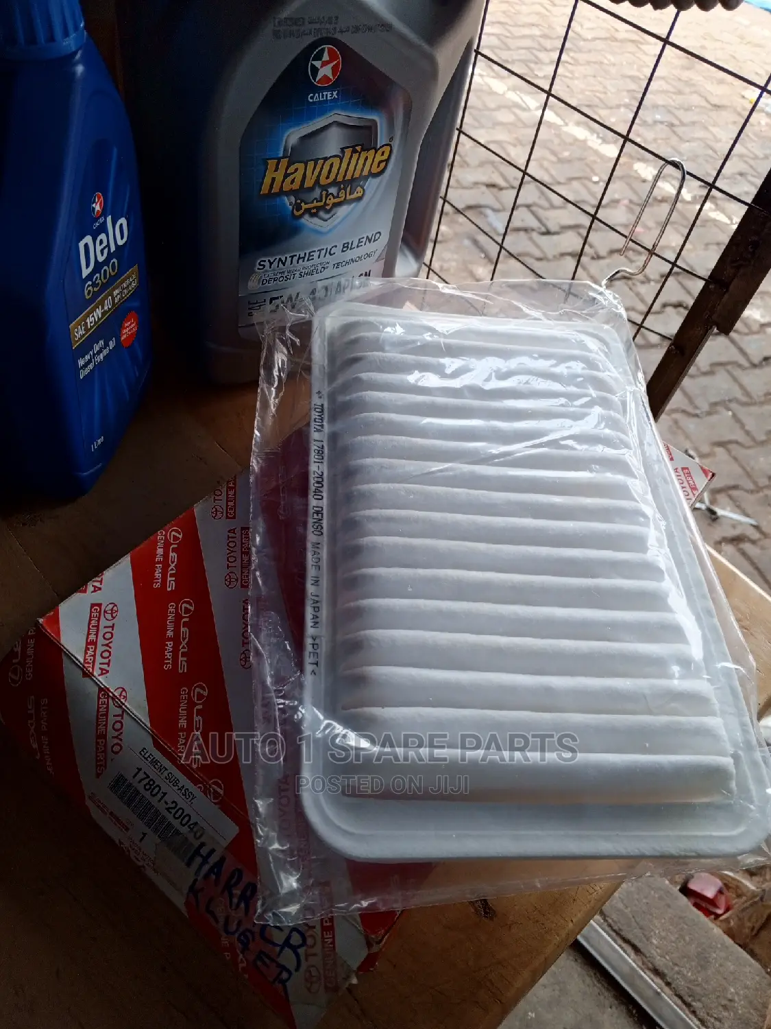 Harrier Kawundo and Kluger Air Cleaner