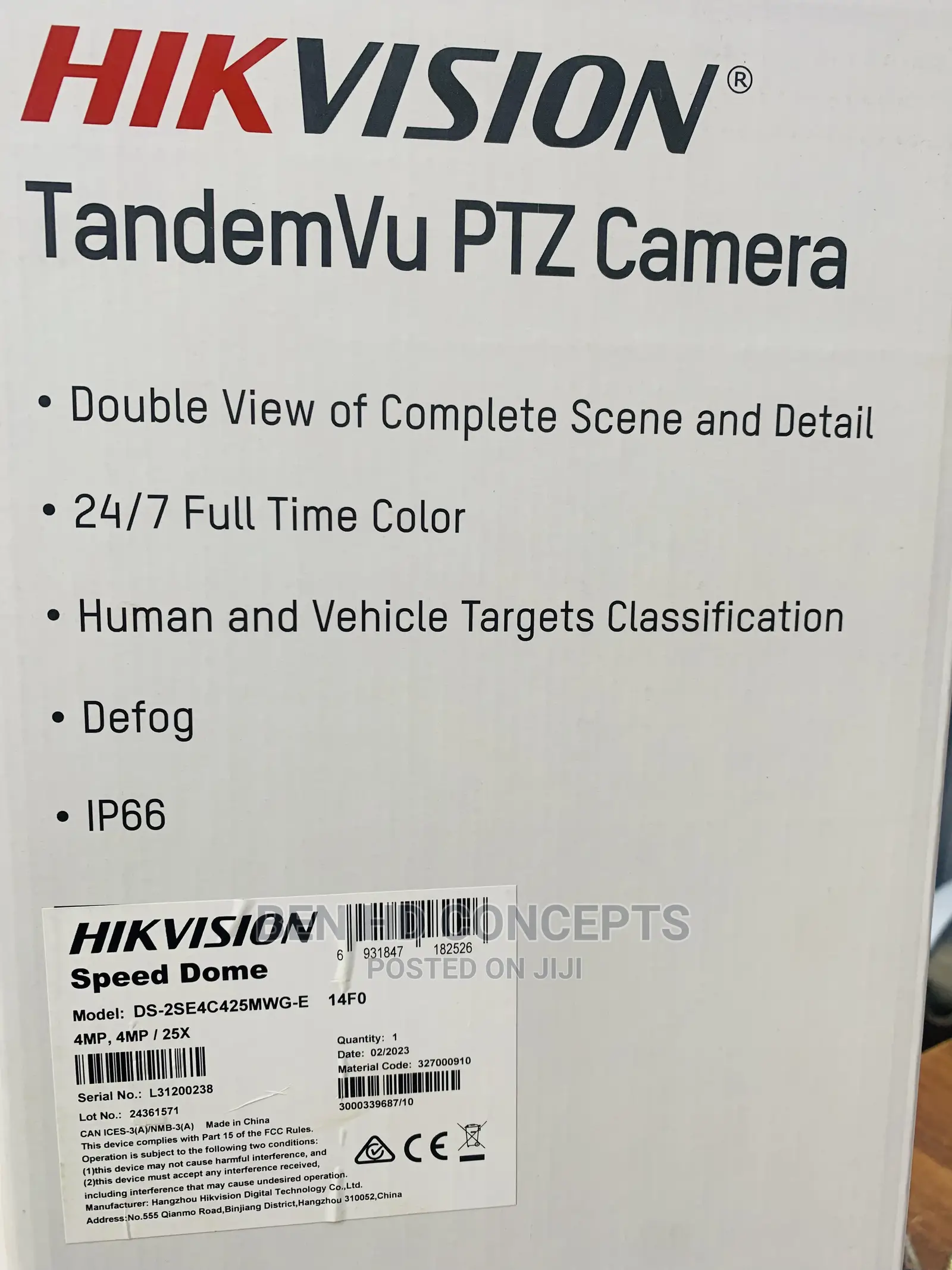 PTZ Colorvu Hikvision