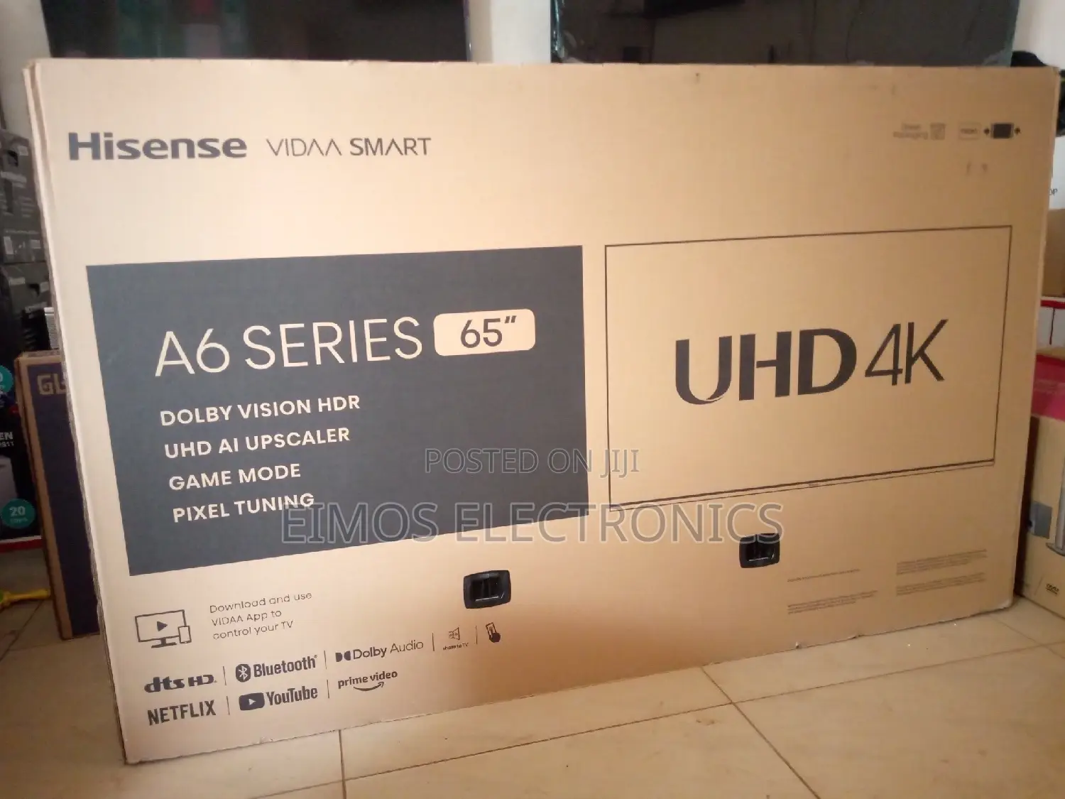 65 Inches LED Hisense Smart TVS