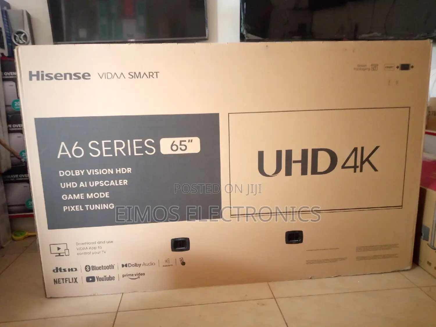 65 Inches LED Hisense Smart TVS