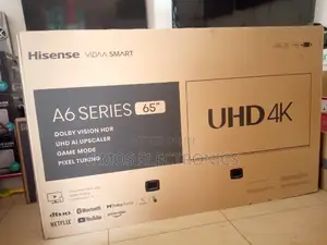 65 Inches LED Hisense Smart TVS
