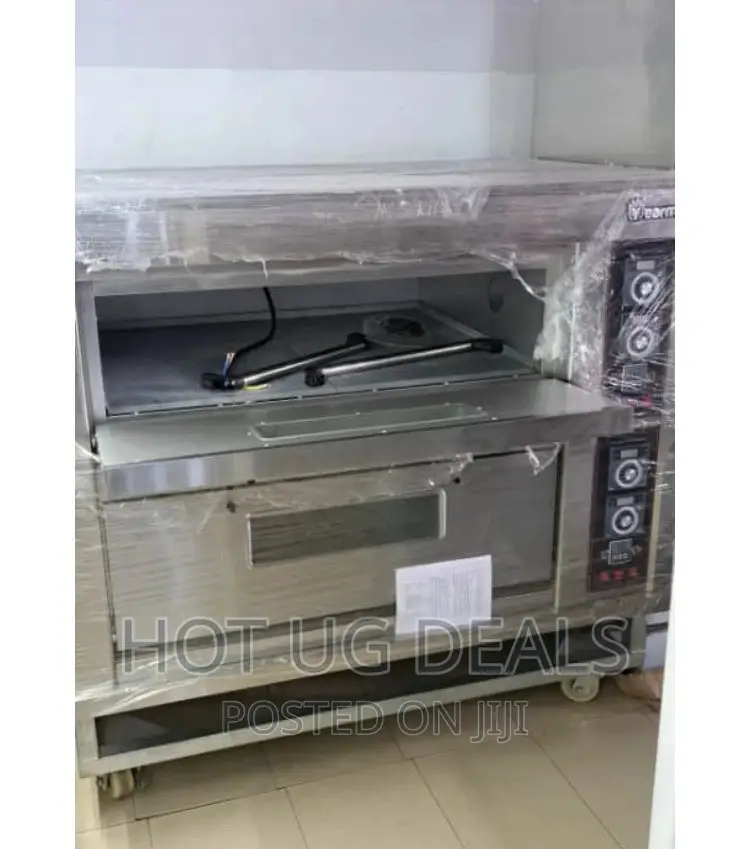 Yearman 2 Commercial Electric Baking Oven With 4 Trays- Deck