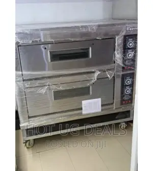 Yearman 2 Commercial Electric Baking Oven With 4 Trays- Deck