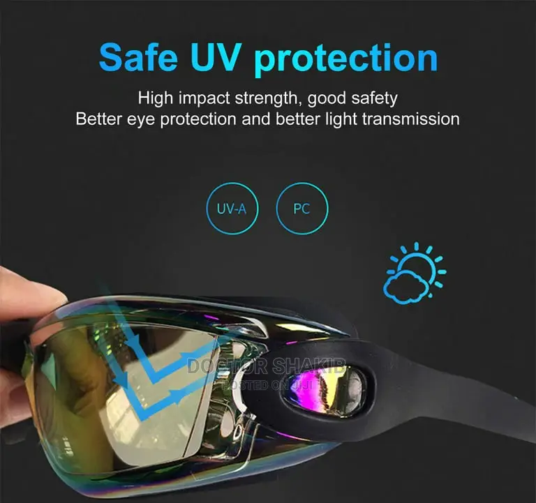 Anti Fog Silicone Swimming Goggles