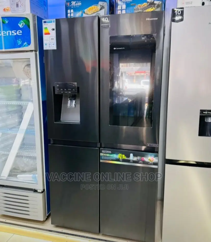 Hisense Smart Fridge 680L /4doors Side by Side