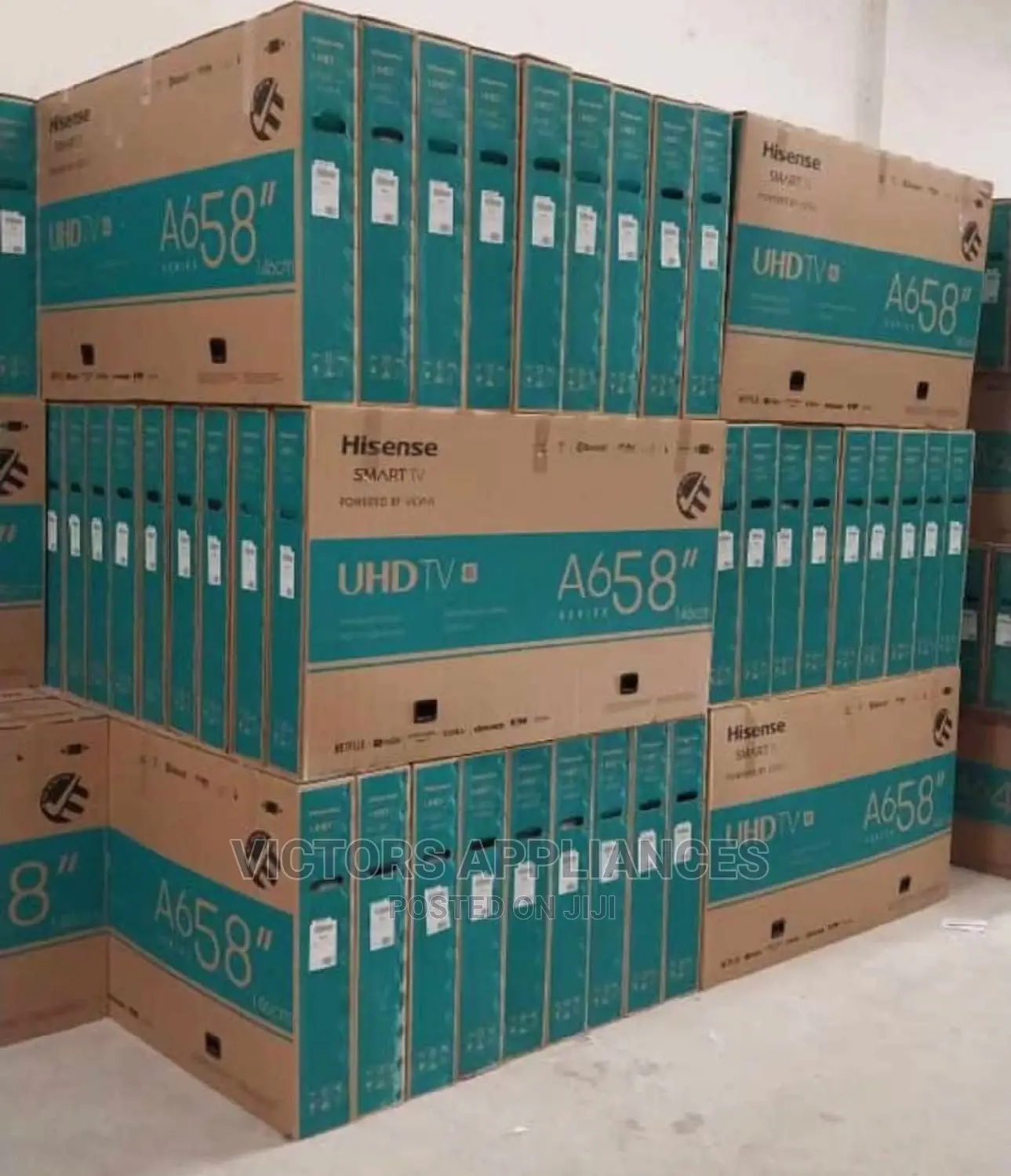 Brand New Hisense 58inch UHD SMART TVS