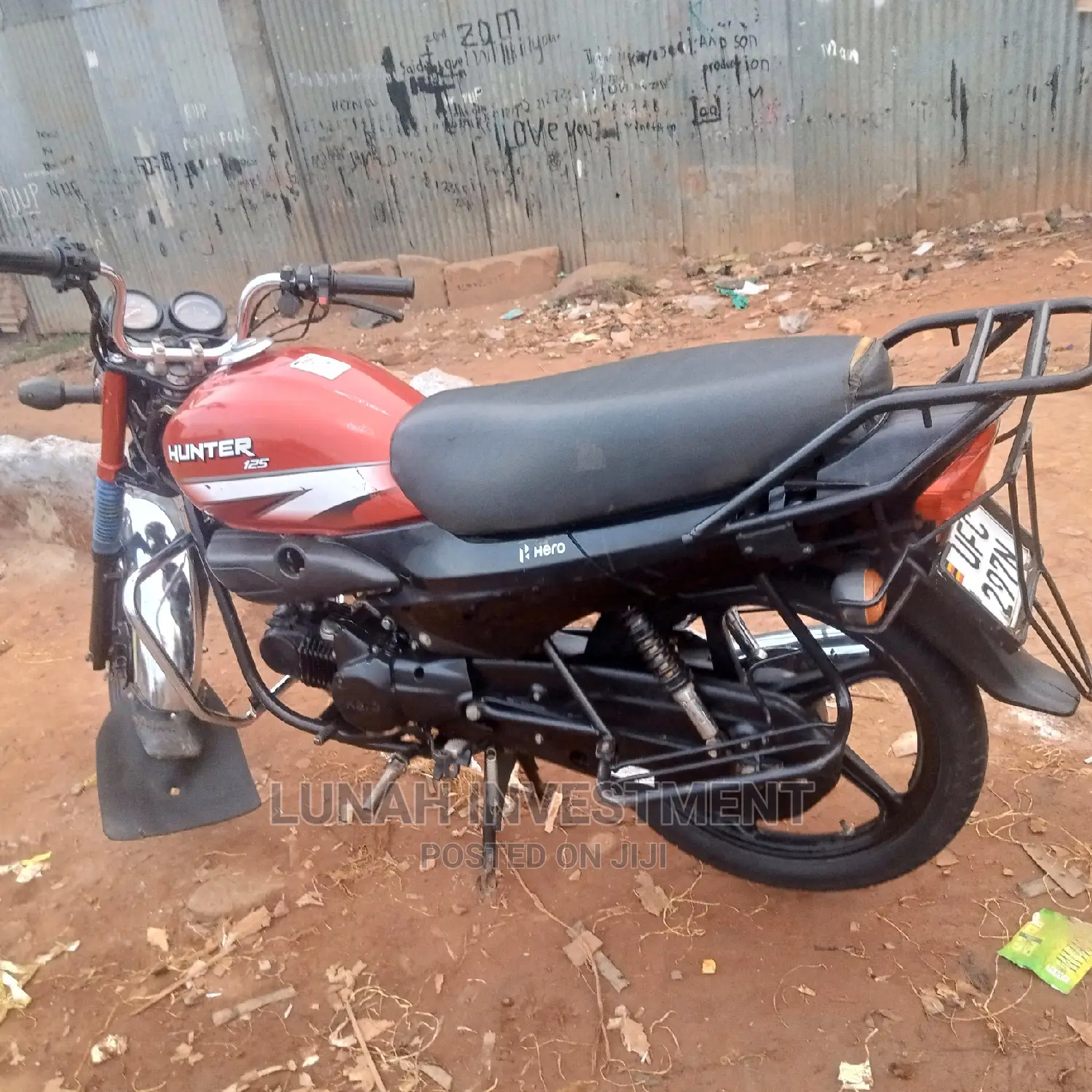 Hero Hunter 125 2020 Red