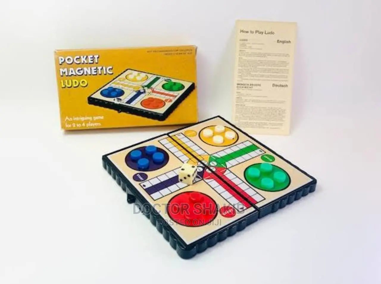Foldable Pocket Magnetic Ludo