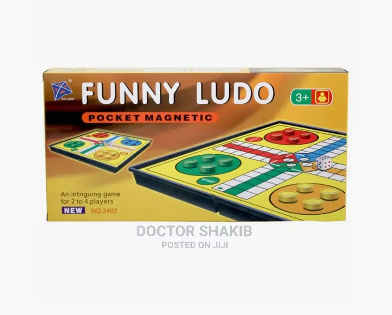 Foldable Pocket Magnetic Ludo