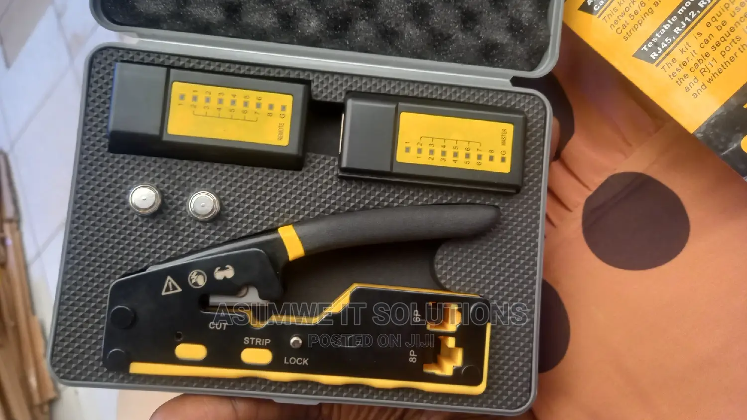 Network Repair Tool Kit With Cable Tester