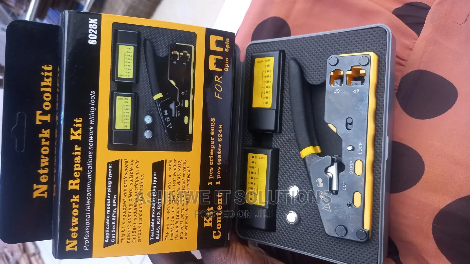 Network Repair Tool Kit With Cable Tester