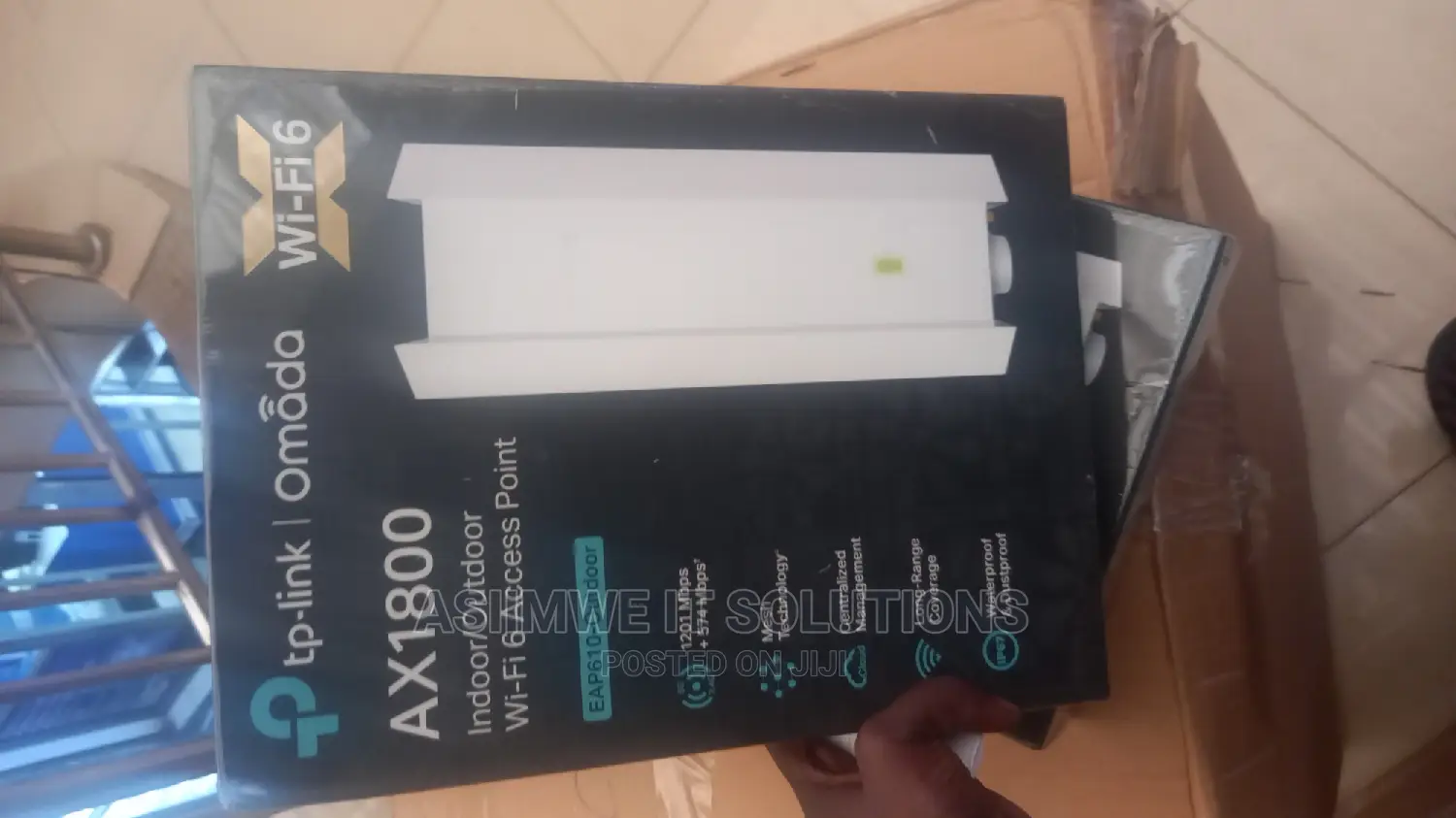Tplink Eap610.Ax1800 Indoor /Outdoor Wifi 6 Access Point
