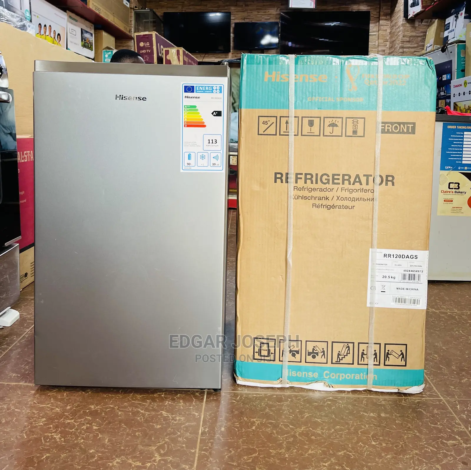 120 Refrigerator Brand New