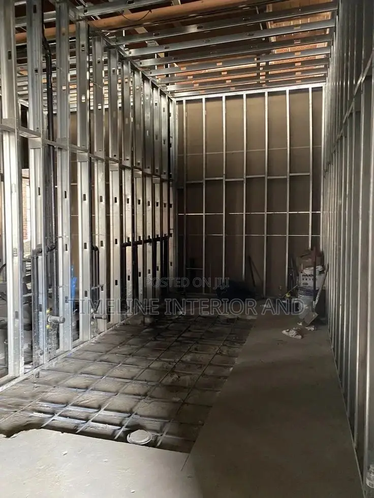 Drywall Plaster Boards Partioning.