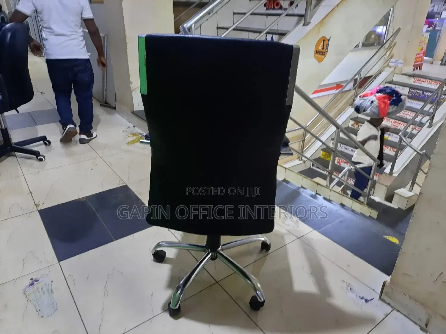 Long Back Leathered Office Chair