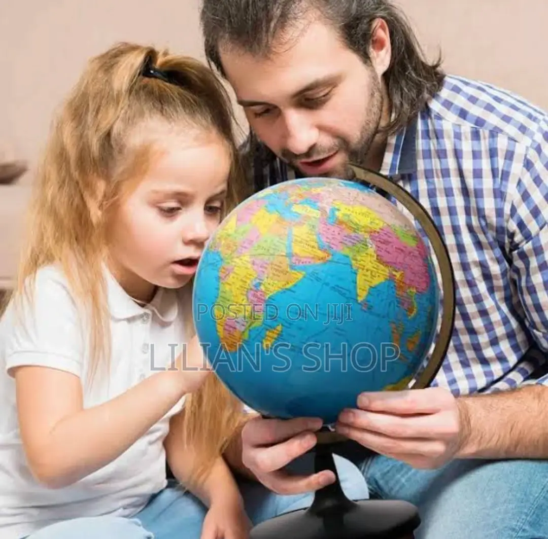 World Globe With Stand