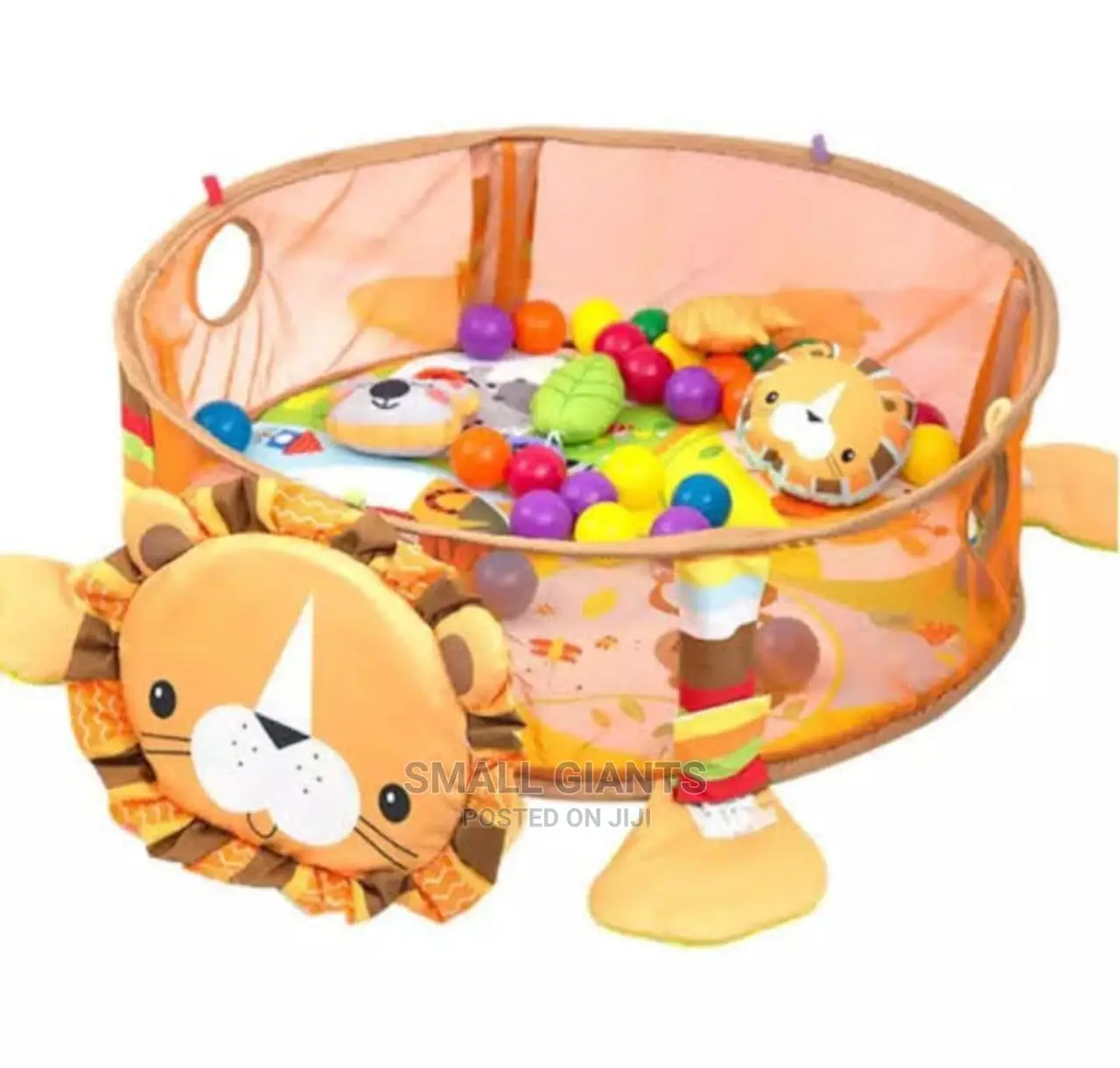 3 in 1 Baby Play Mat Kids Rug Educational Puzzle Carpet Lion