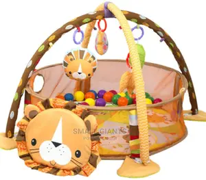 3 in 1 Baby Play Mat Kids Rug Educational Puzzle Carpet Lion