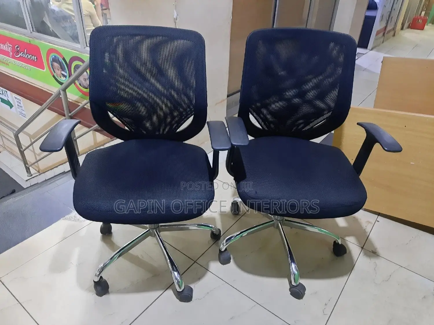 Office Chairs for Sale, 2 Pieces