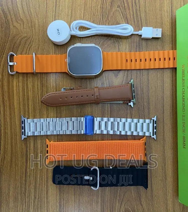 Digital Smart Watch With 5 Replacement Straps- Multicolour